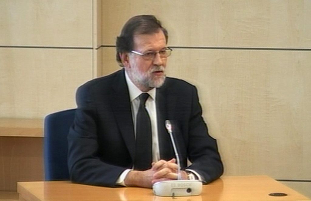 Mariano Rajoy declarant per la Gürtel.